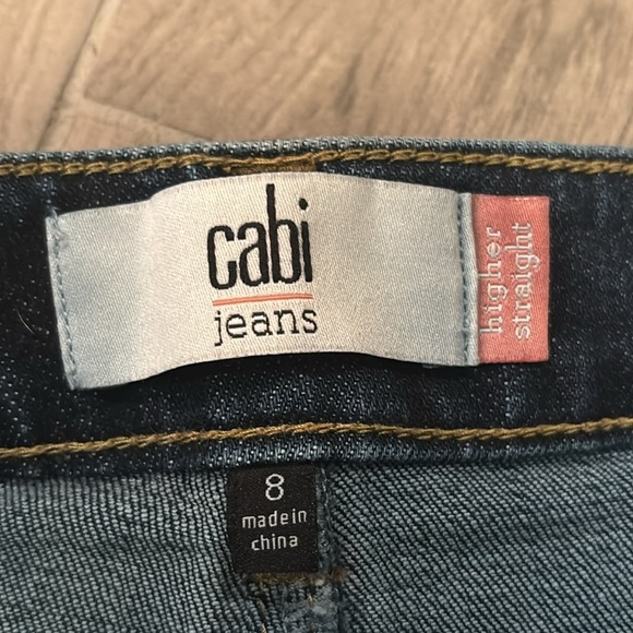 Cabi Jeans Women’s Dark Wash Jeans Size 8 - Picture 4 of 5